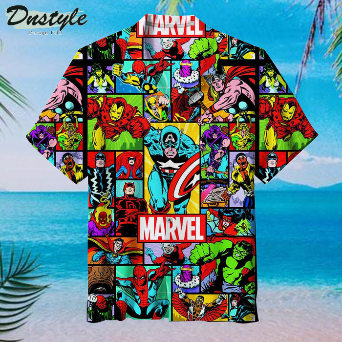 Unisex Super Hero Marvel Comics Hawaiian Shirt