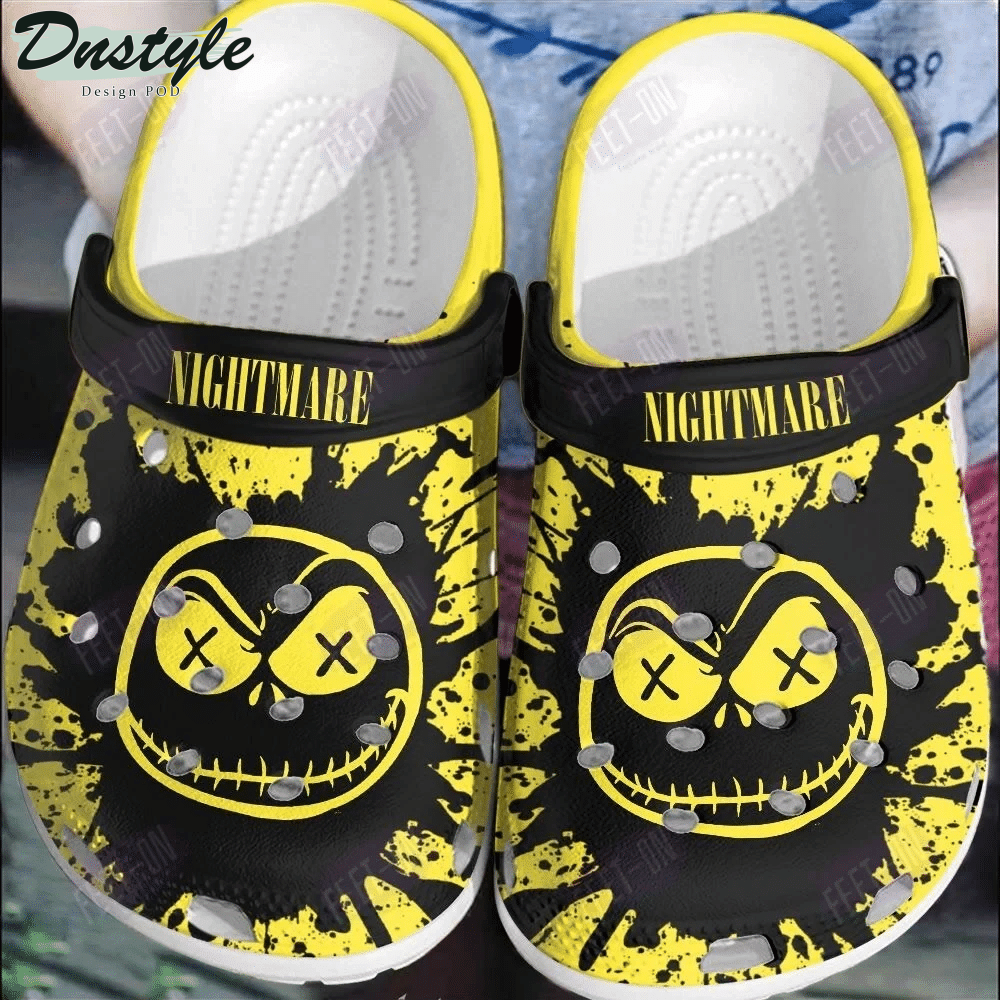Nightmare Skull Jack Clog Crocs Shoes