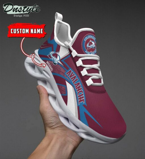 Colorado Avalanche Personalized Max Soul Chunky Sneakers