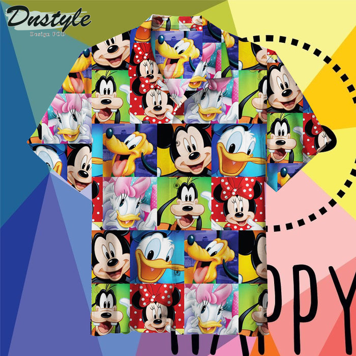 Mickey Mouse Comic Hawaiian Shirt