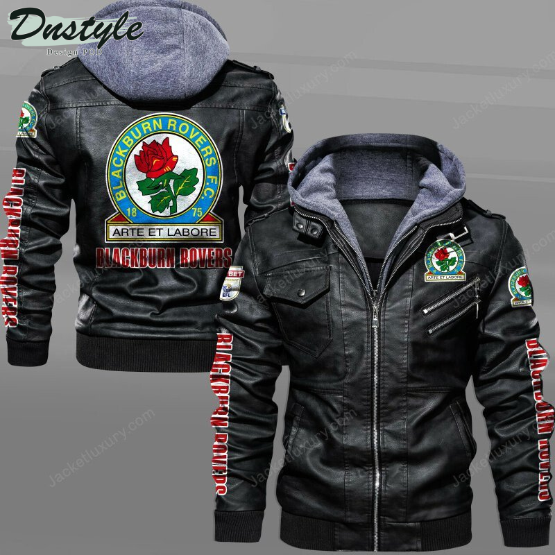Blackburn Rovers Leather Jacket