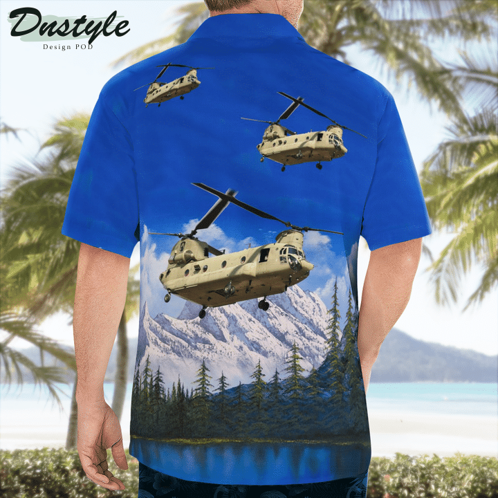 Army Ch-47 Chinook Hawaiian Shirt