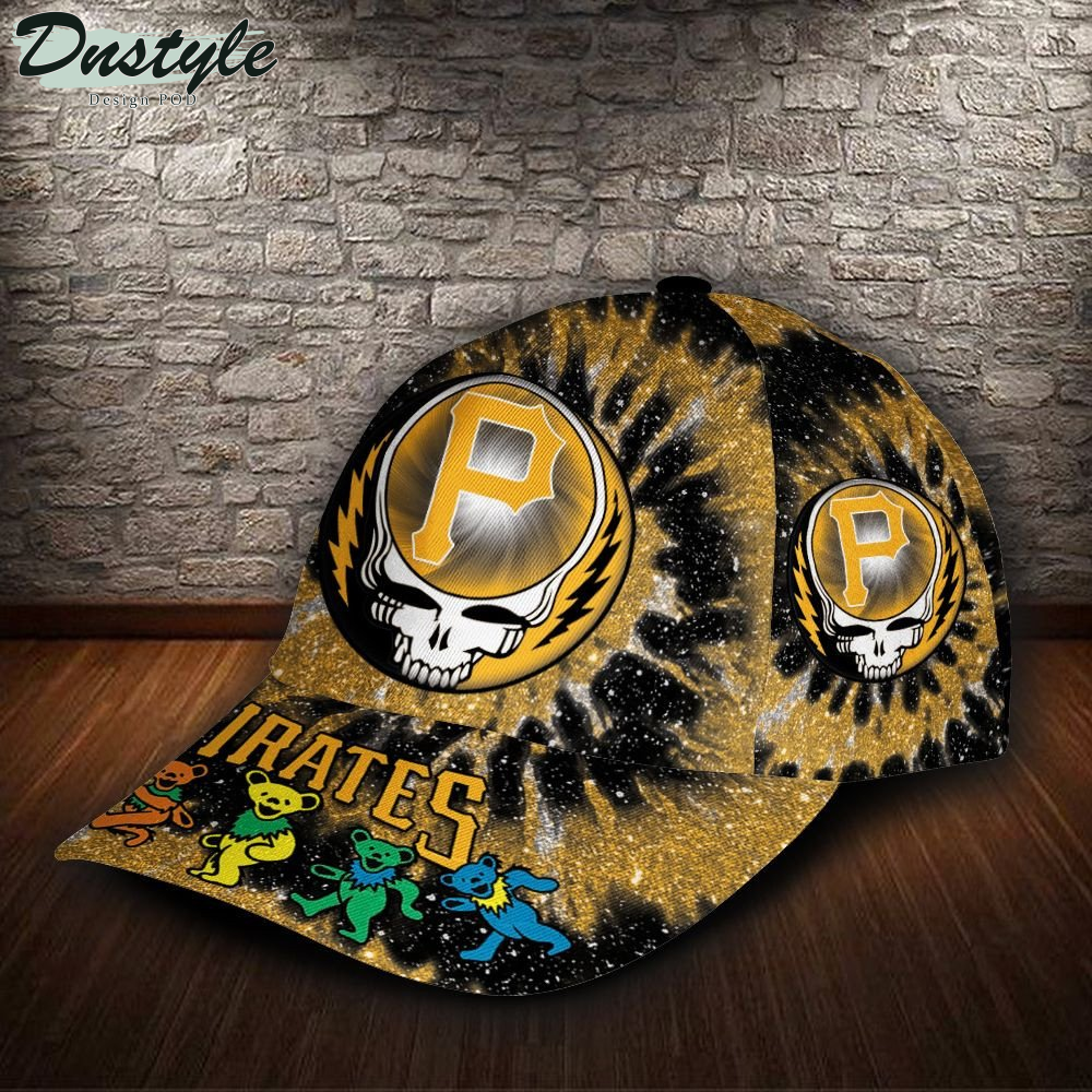 Pittsburgh Pirates And Grateful Dead Band Baseball Classic Cap
