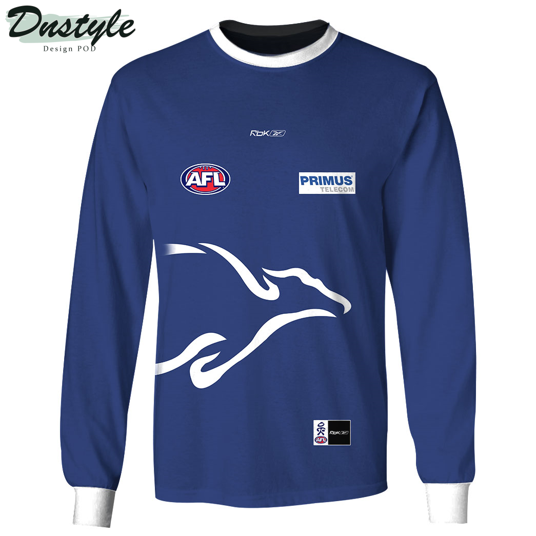 North Melbourne Kangaroos AFL Version 6 Custom Hoodie Tshirt