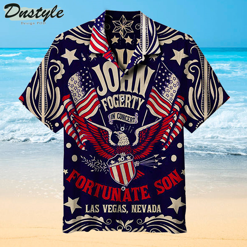 lnterpol Concert Fortunate Son Hawaiian Shirt