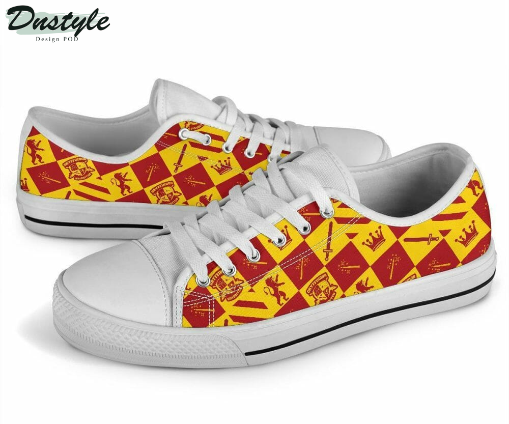 Harry Potter Gryffindor Custom Low Top Shoes Sneakers