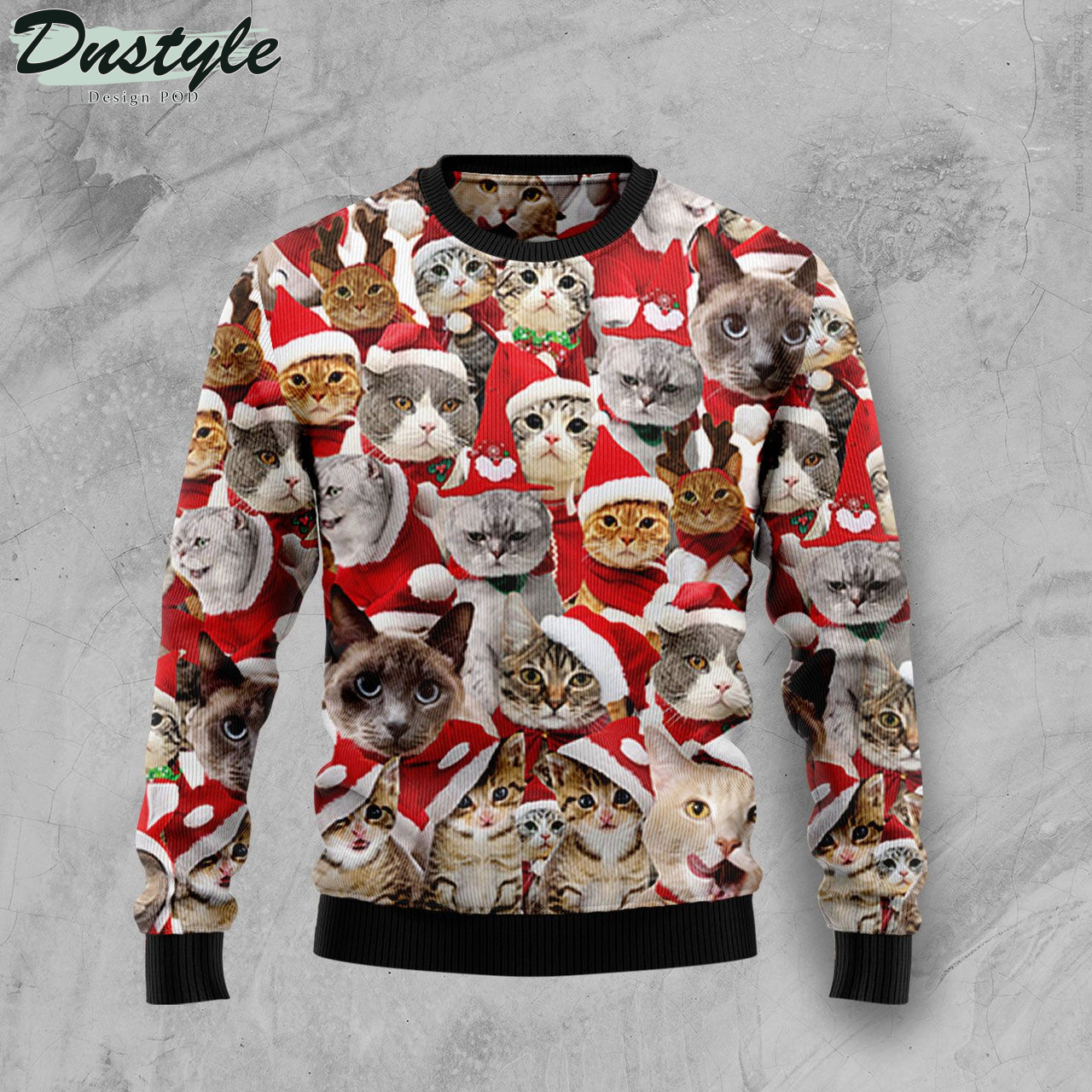 Lovely Cats Xmas Ugly Christmas Sweater