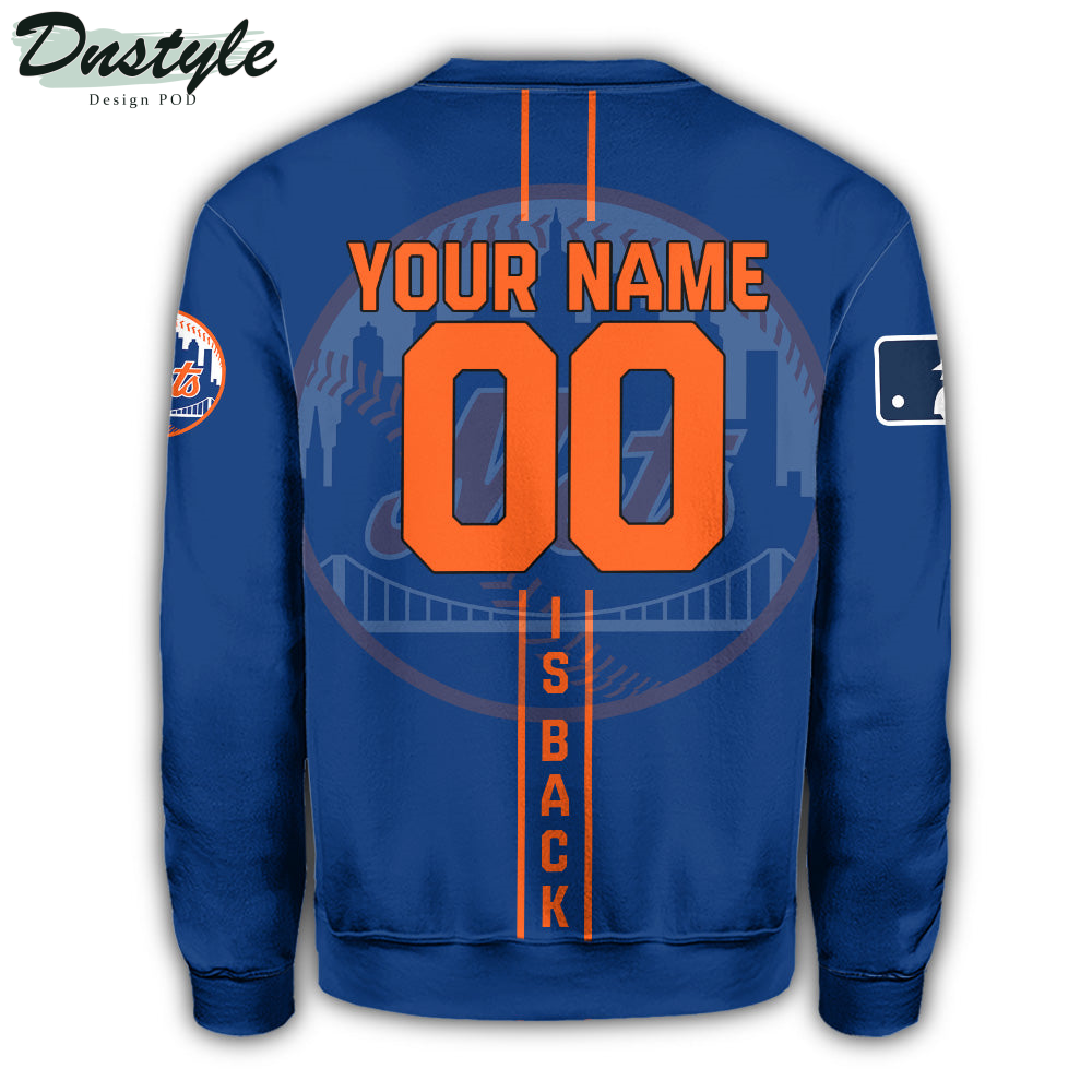 New York Mets MLB Personalized Sweatshirt