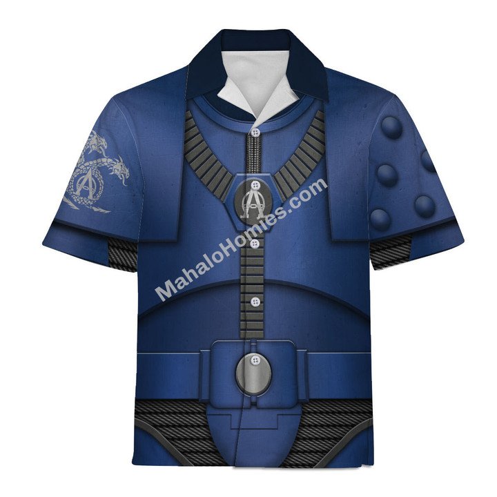 Pre-Heresy Alpha Legion Colour Scheme Costume Hawaiian Shirt