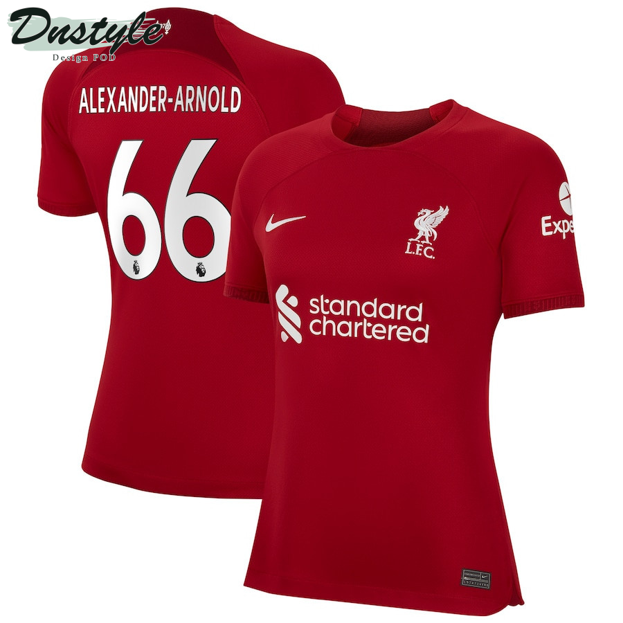 Trent Alexander-Arnold #66 Liverpool Women 2022/23 Home Player Jersey - Red