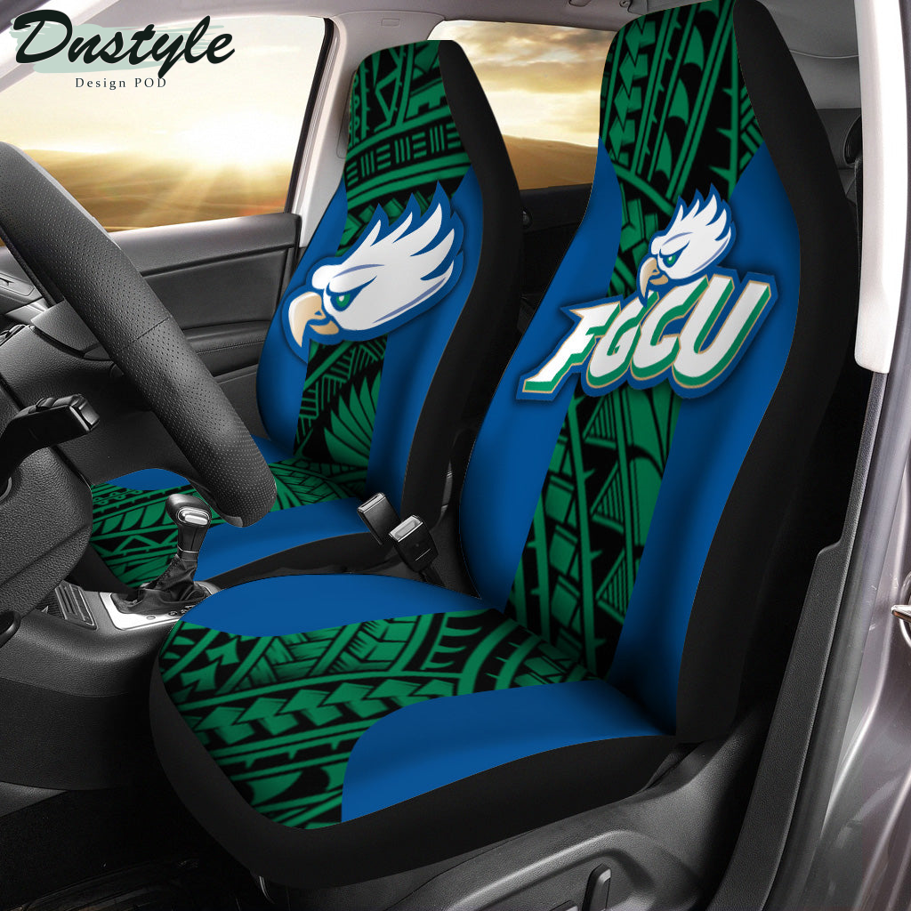 Florida Gulf Coast Eagles Polynesian Car Seat Cover