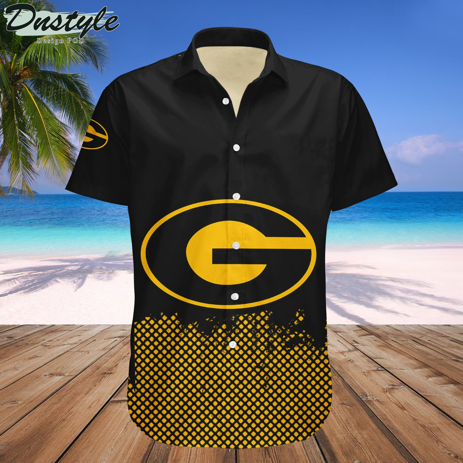 Grambling State Tigers Basketball Net Grunge Pattern Hawaii Shirt