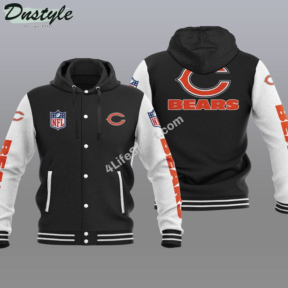 Chicago Bears Hooded Varsity Jacket