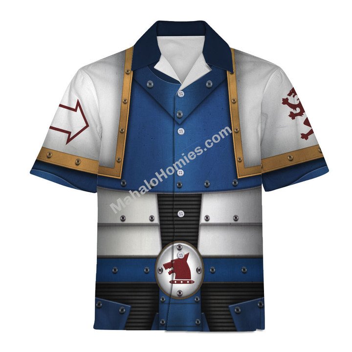 Pre-Heresy War Hounds Legion Colour Scheme Costume Hawaiian Shirt
