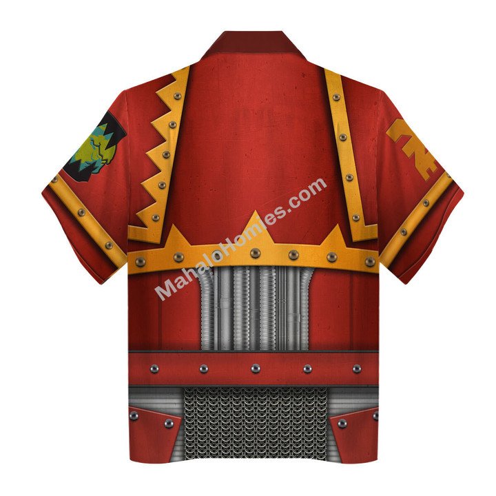 World Eaters Legion Colour Scheme Costume Hawaiian Shirt
