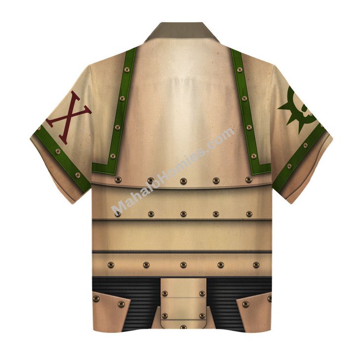 Pre-Heresy Death Guard Legion Colour Scheme Costume Hawaiian Shirt