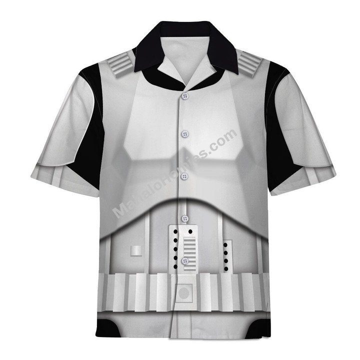 Stormtrooper 2 Apparel Costume Hawaiian Shirt