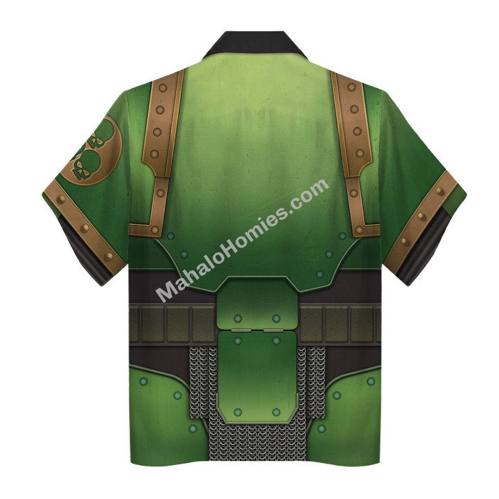 Death Guard Legion Colour Scheme Costume Hawaiian Shirt