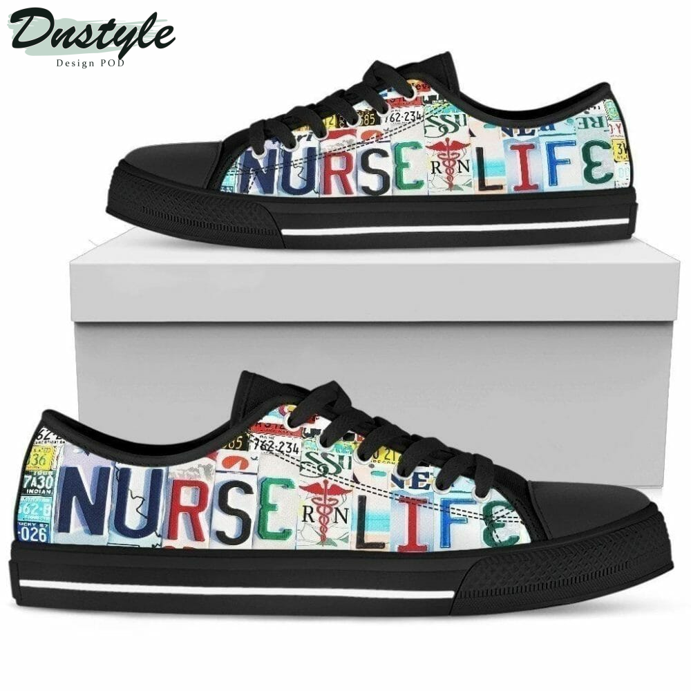 Nurse Life Men Low Top Shoes Sneakers