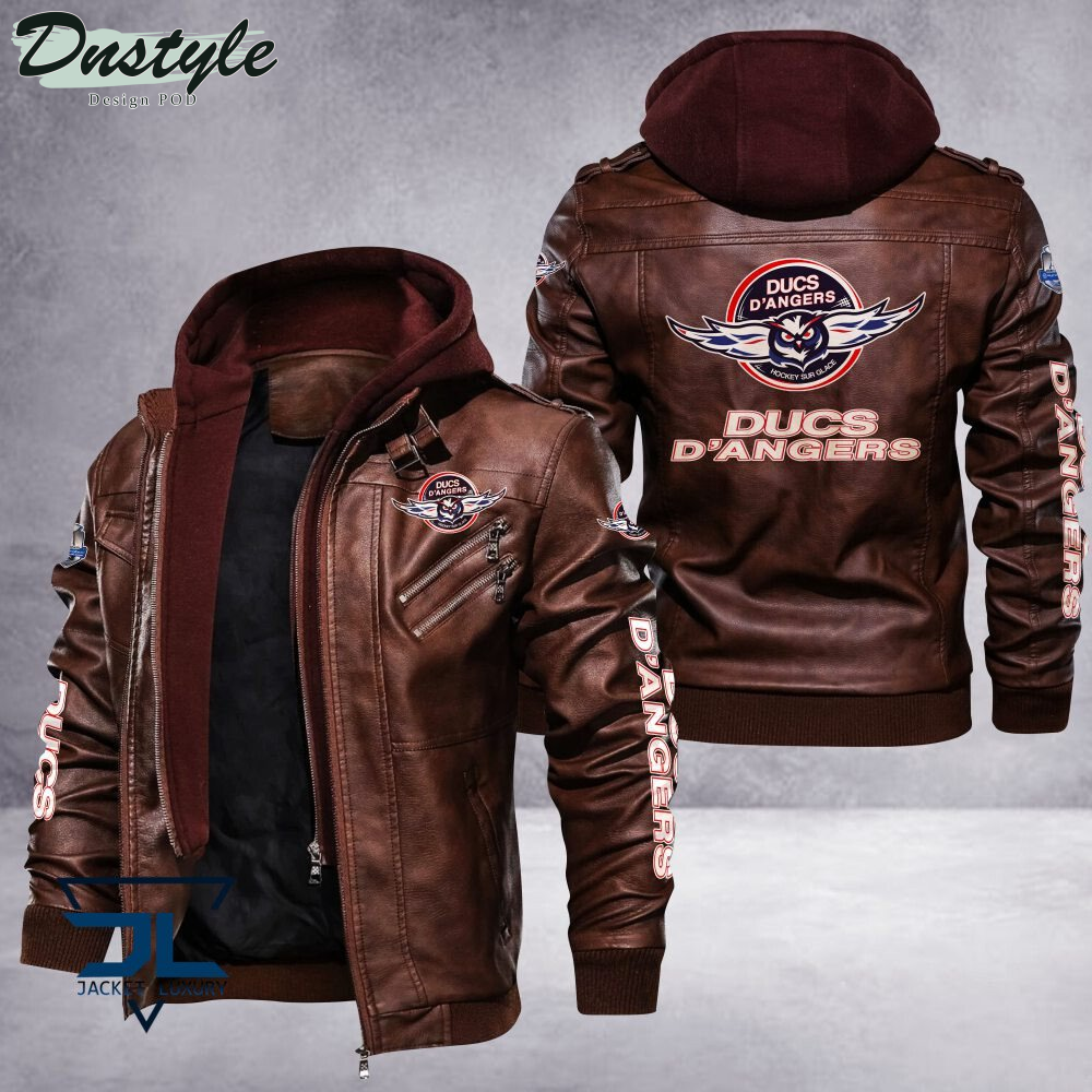 Ducs d'Angers leather jacket