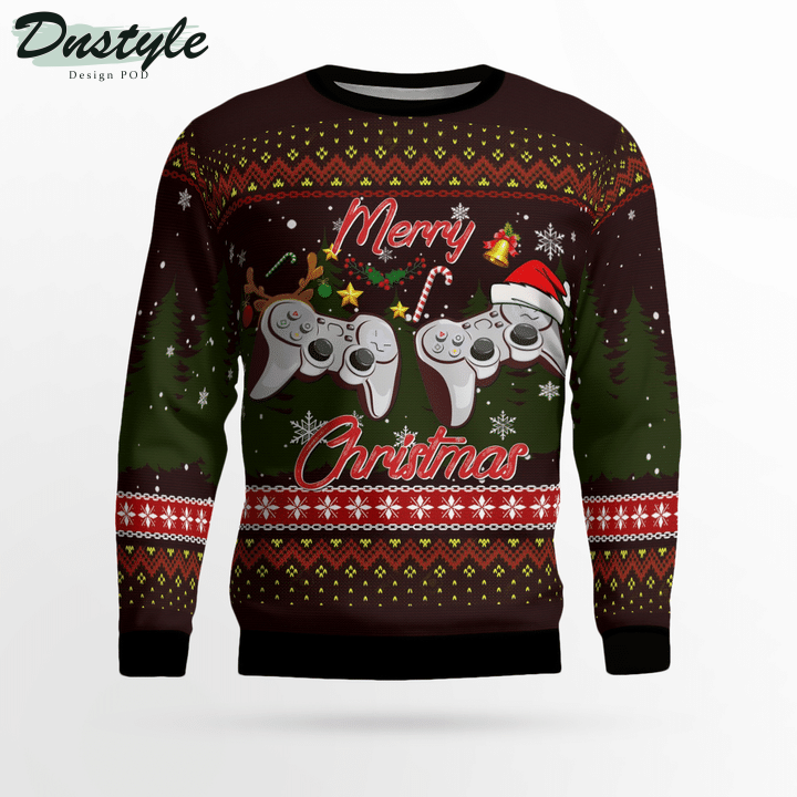 Gamer Ugly Merry Christmas Sweater