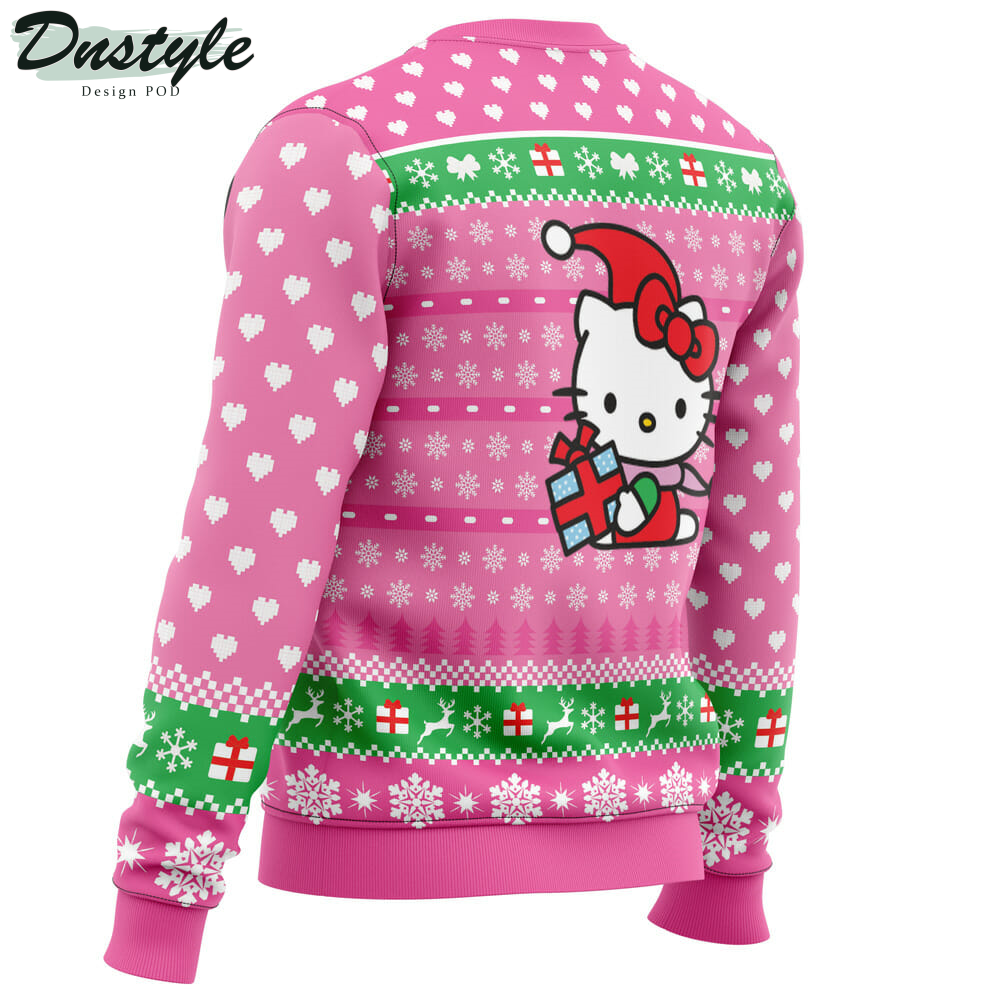 Cute Christmas Hello Kitty Ugly Christmas Sweater