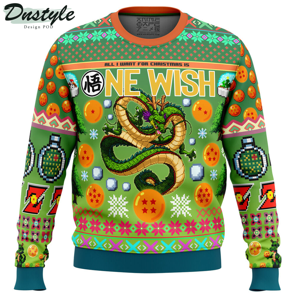Shenron Dragon Ball Z Ugly Christmas Sweater