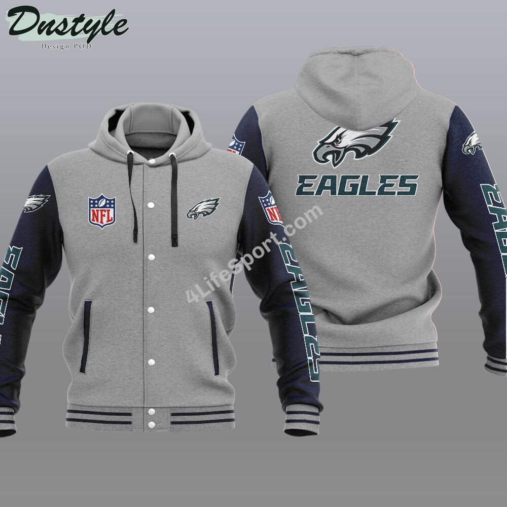 Philadelphia Eagles Hooded Varsity Jacket