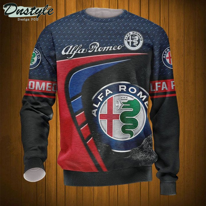 Alfa Romeo all over print 3d hoodie t-shirt