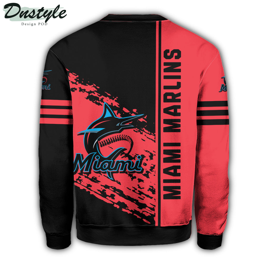 Miami Marlins MLB Quarter Style Sweatshirt