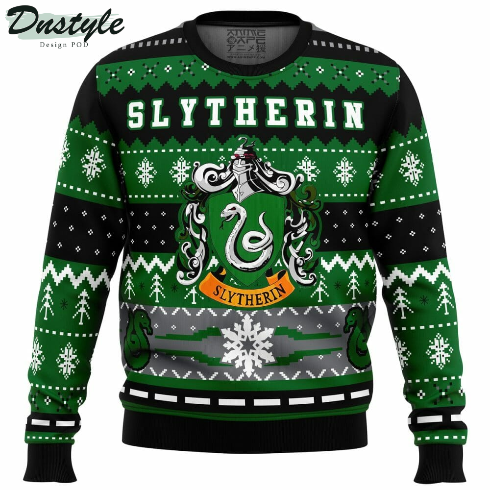Harry Potter Slytherin House Ugly Christmas Sweater