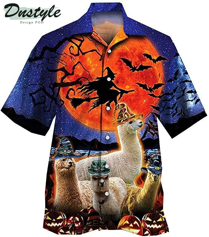 Animal Halloween Hawaiian Shirt