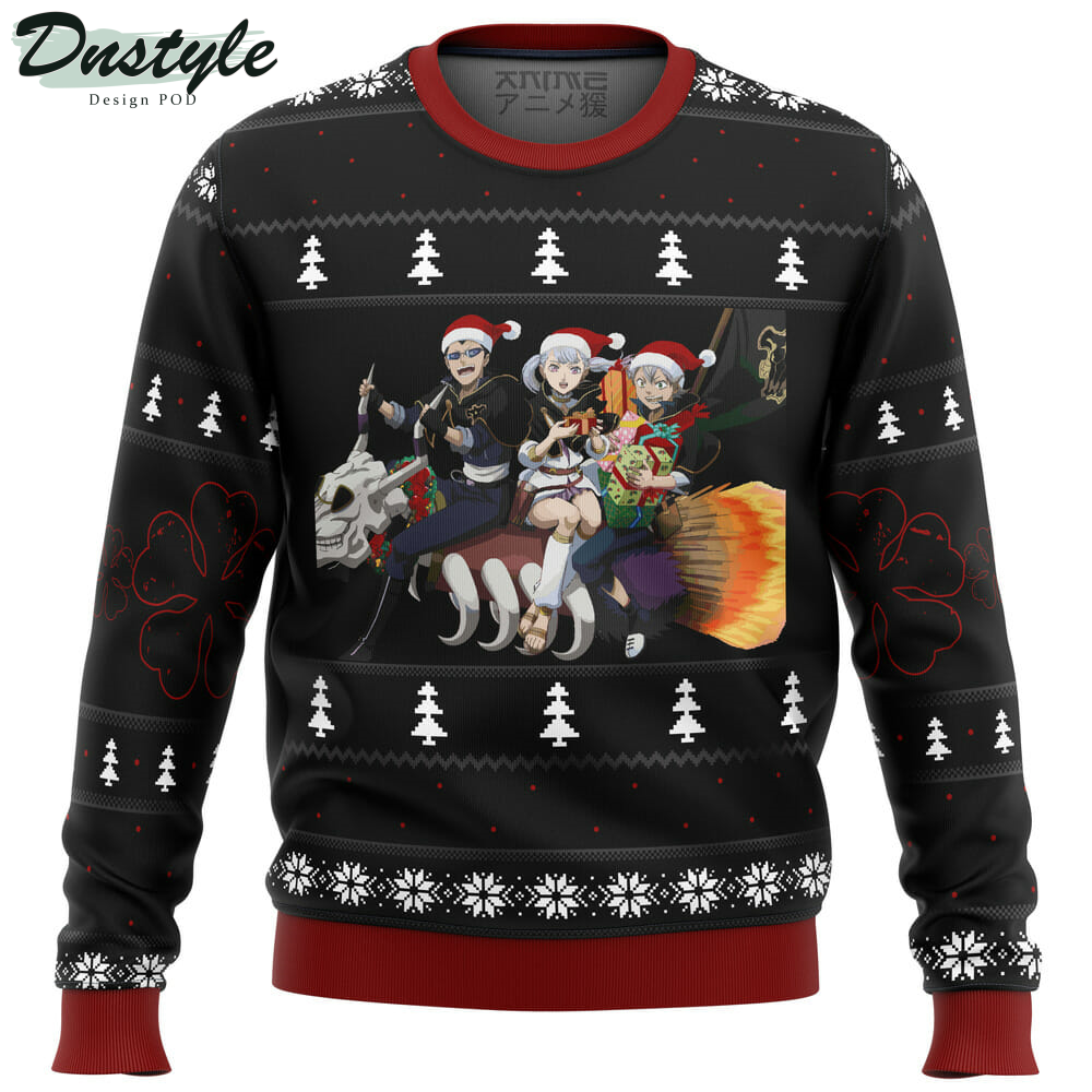 Black Clover Holiday Ugly Christmas Sweater