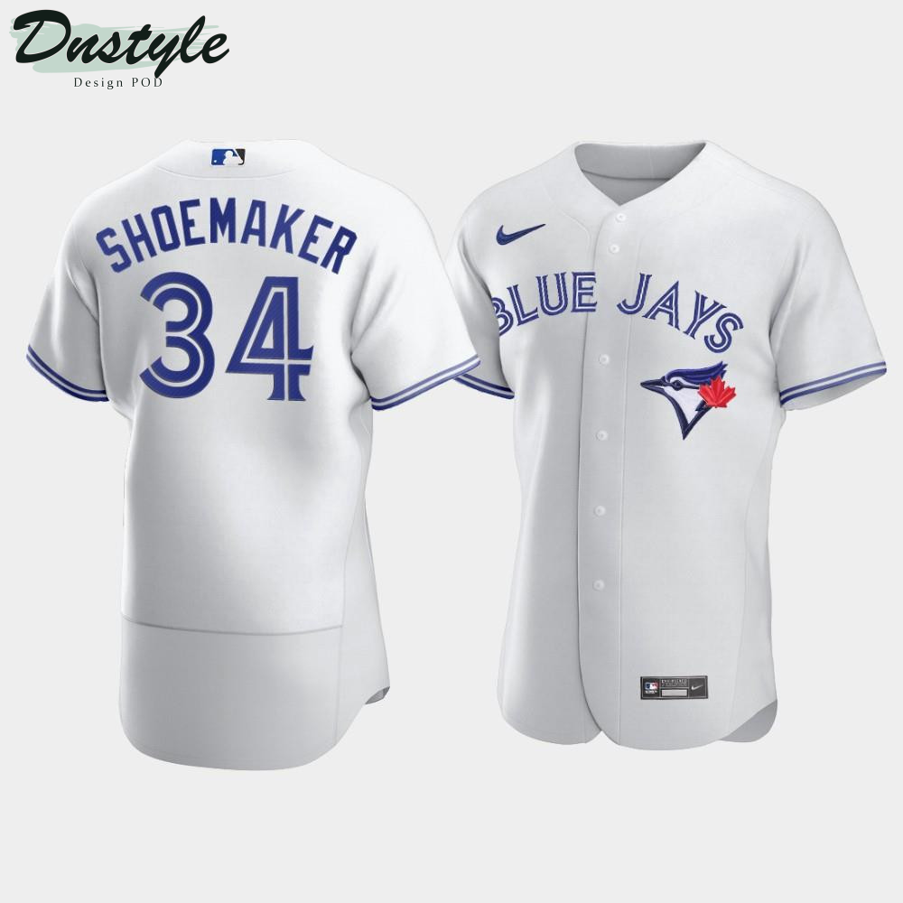 Men's Toronto Blue Jays #34 Matt Shoemaker White Jersey MLB Jersey