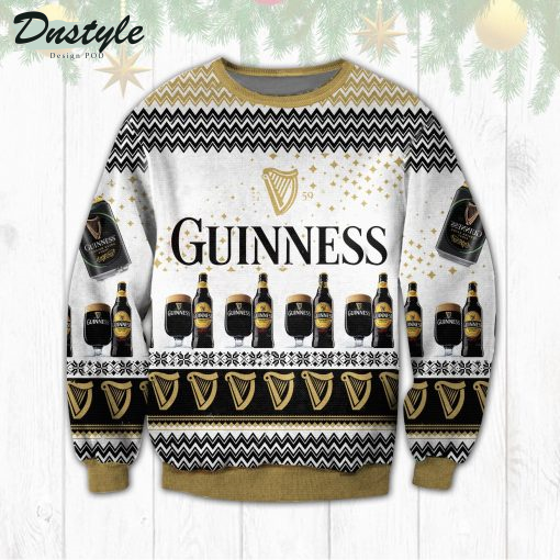 Guiness Beer Christmas Ugly Sweater