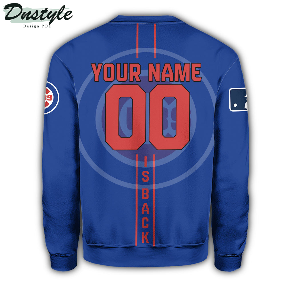 Chicago Cubs MLB Personalized Sweatshirt