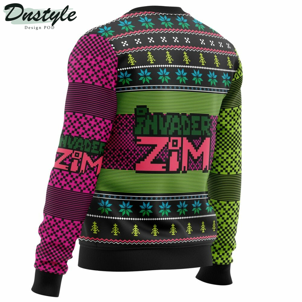 Invader ZiM Ugly Christmas Sweater