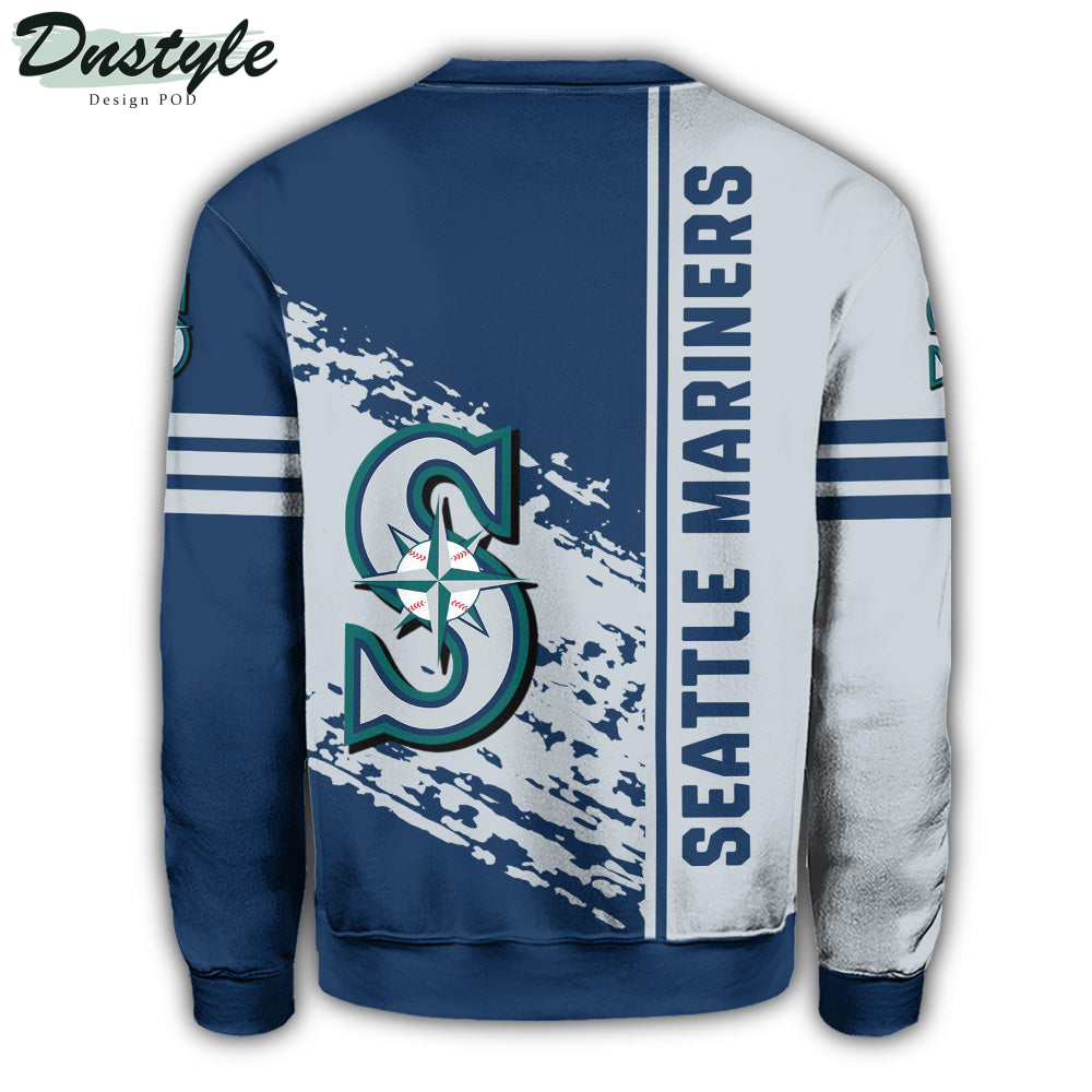 Seattle Mariners MLB Quarter Style Sweatshirt