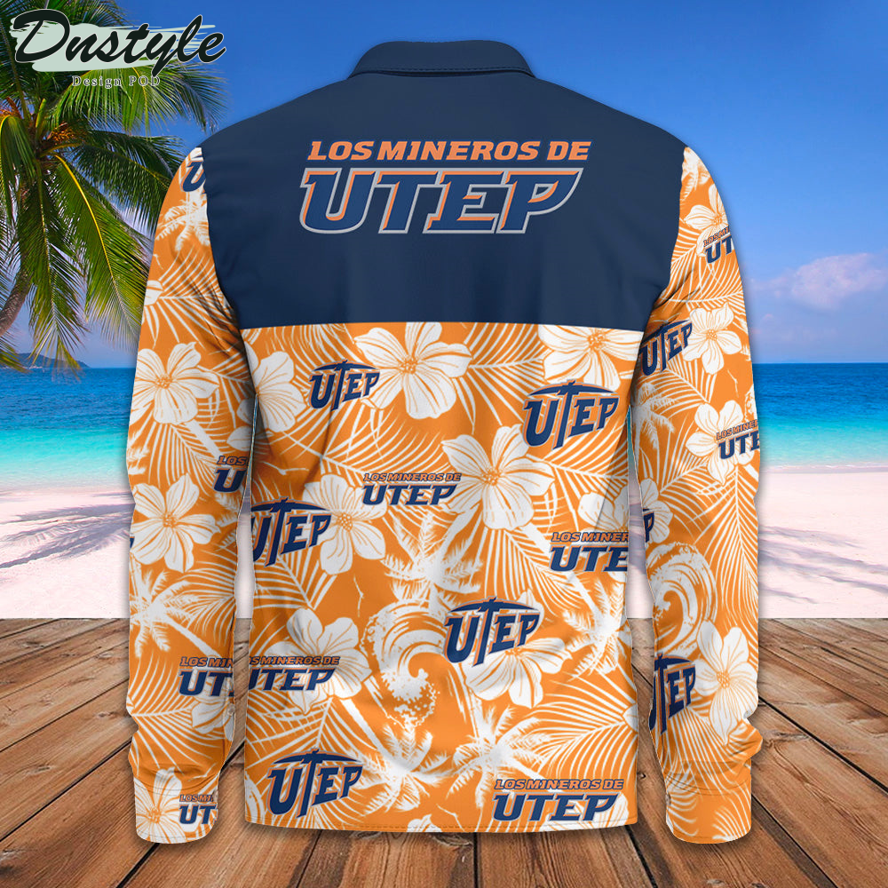 UTEP Miners Long Sleeve Button Down Shirt