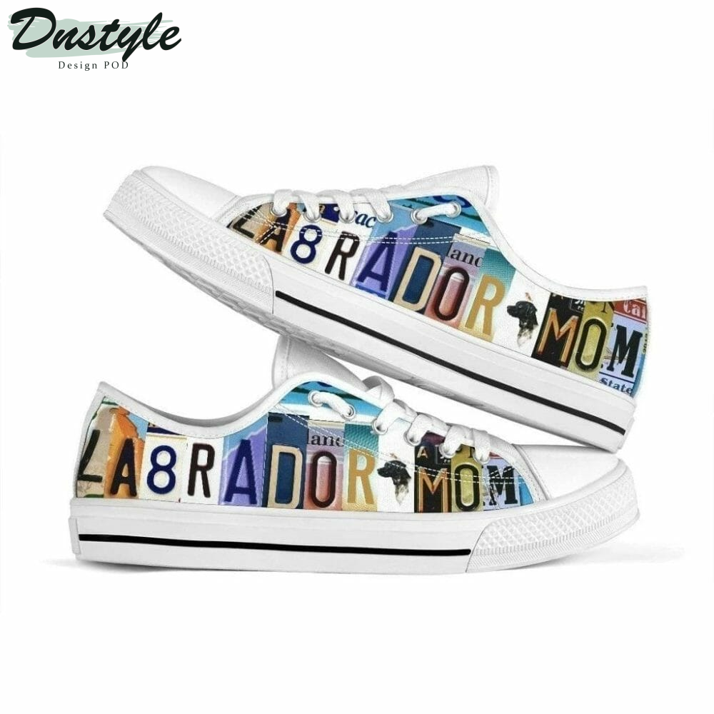 Labrador Mom Low Top Shoes Sneakers