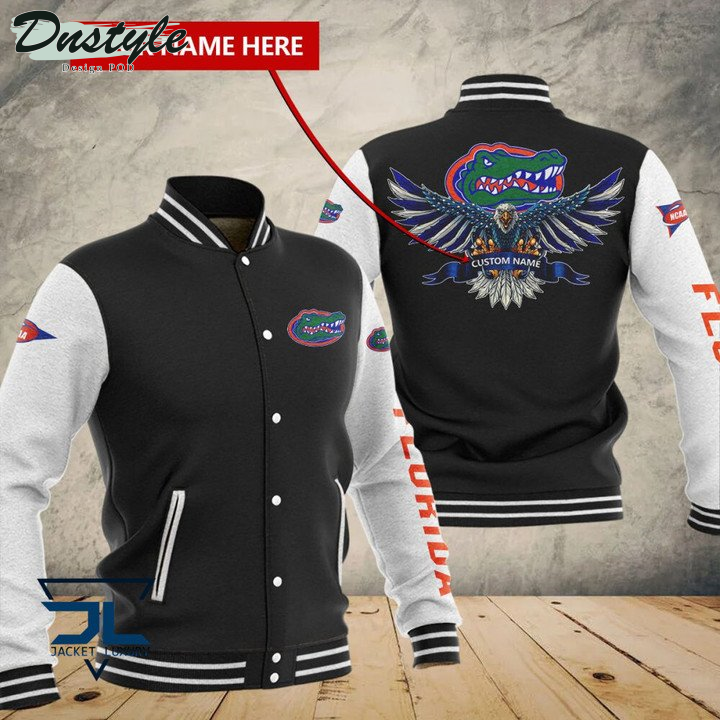 Florida Gators Custom Name Baseball Jacket
