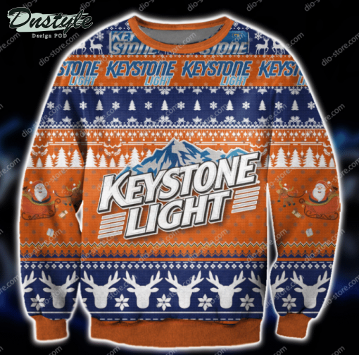 Keystone Light Christmas Ugly Sweater