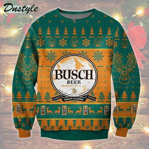 Bush Beer Product Of U.S.A Ugly Sweater