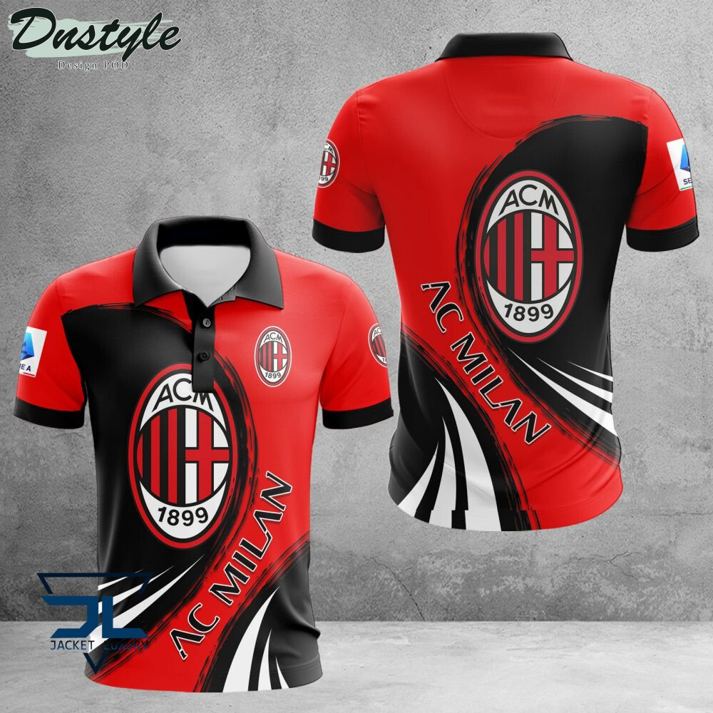 AC Milan 3D Polo Shirt