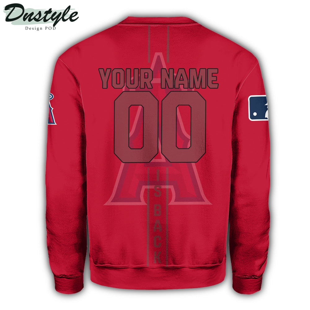 Los Angeles Angels MLB Personalized Sweatshirt