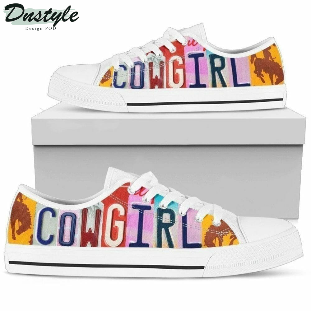 Cowgirls Farmer Girl Low Top Shoes Sneakers