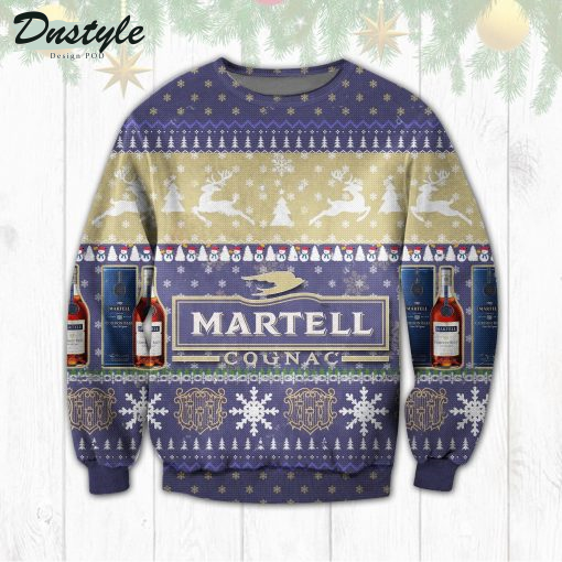 Martell Cognac Christmas Ugly Sweater
