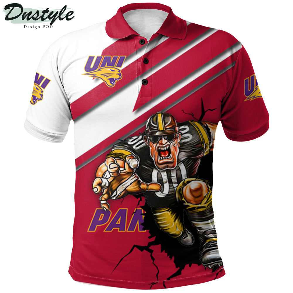 Northern Iowa Panthers Mascot Polo Shirt