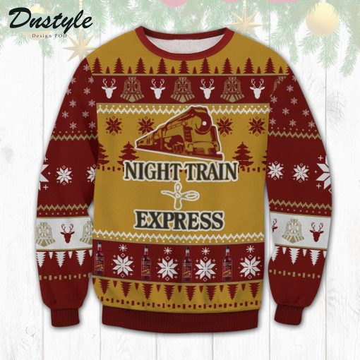 Night Train Express Christmas Ugly Sweater