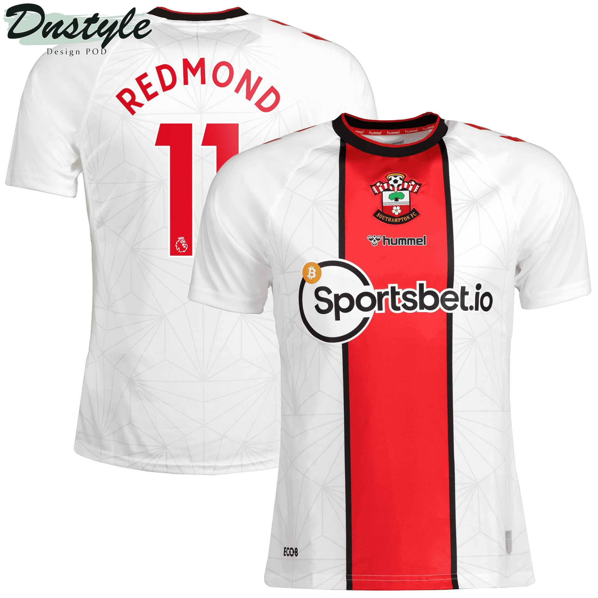Redmond #11 Southampton 2022/23 Home Men Jersey - White